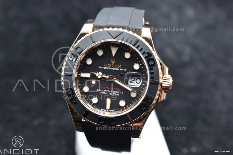 VR3235 (Gain Yacht-Master Edition Strap on 1203 Best ARF Oysterflex 126655 WrinkleFree Weight) 1:1 0828